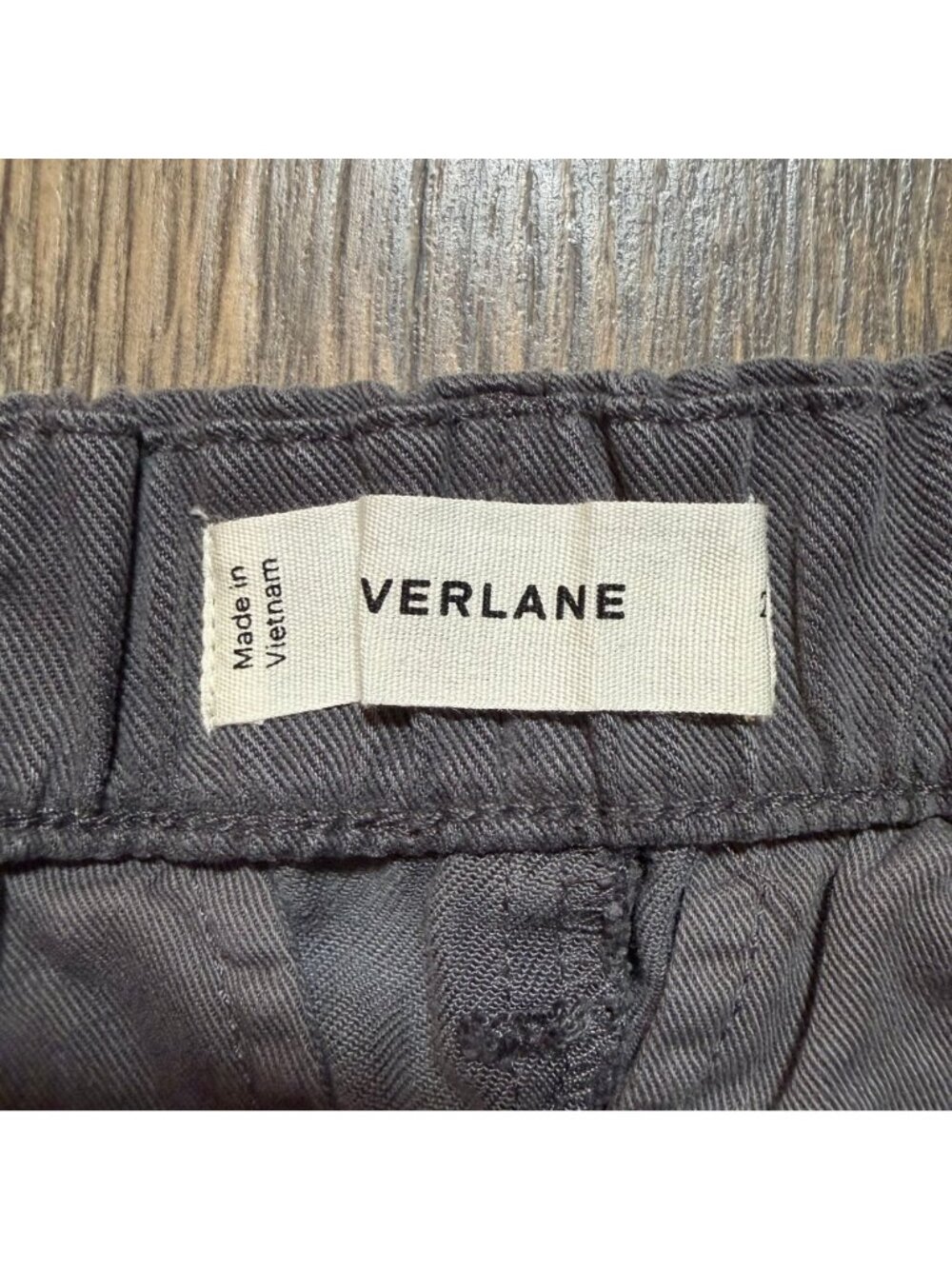 Everlane The Trouser in Buttersoft Graphite Gray Size 2 NWT - Picture 2 of 4